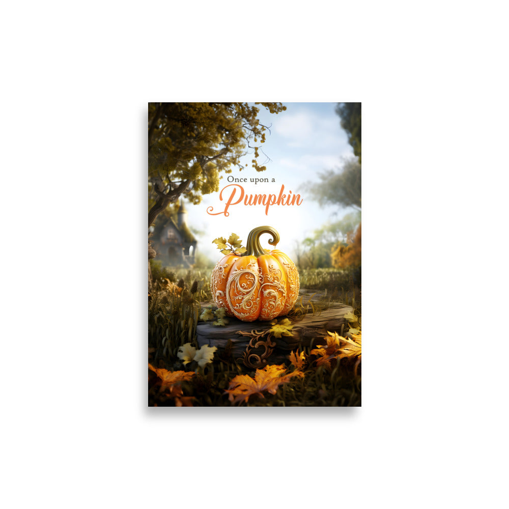 Affiche Once Upon a Pumpkin